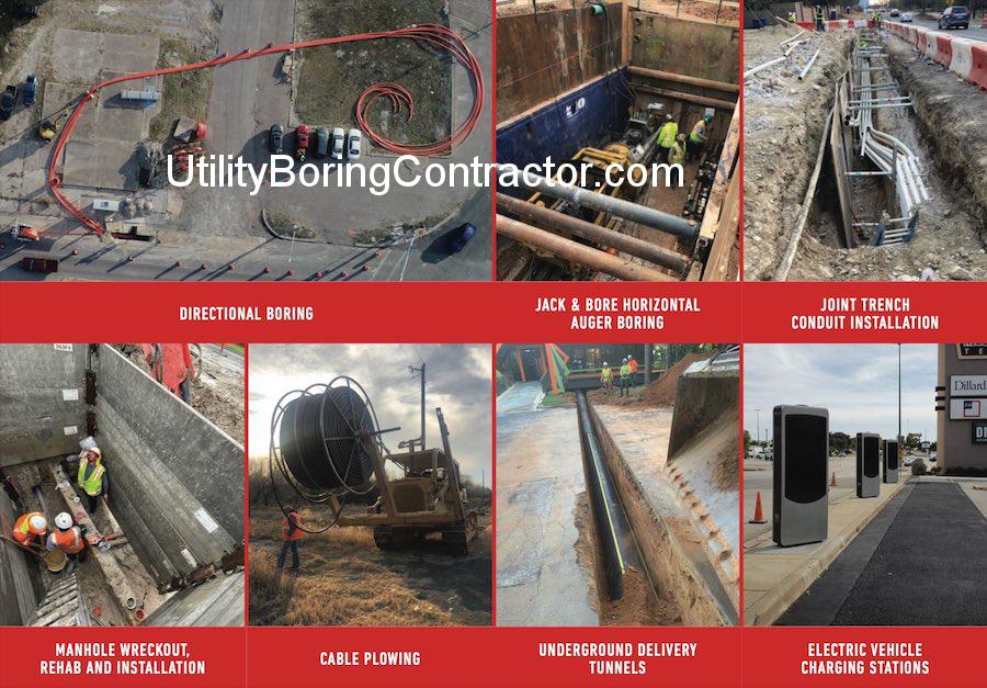 utility boring contractor